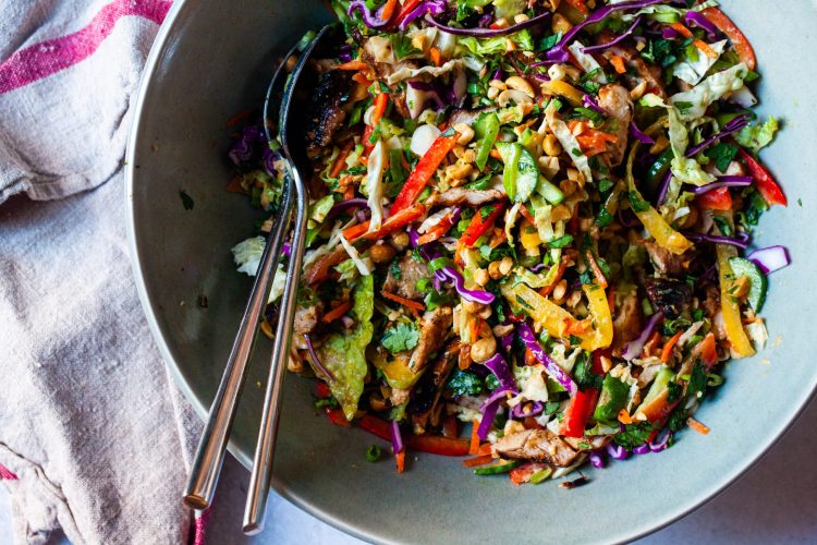 poolside sesame slaw